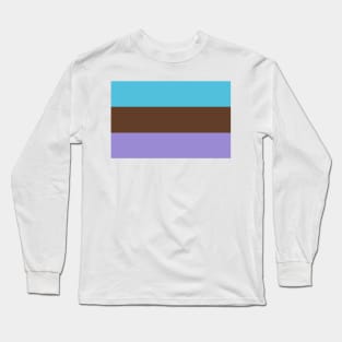 Androsexual Pride Flag Long Sleeve T-Shirt